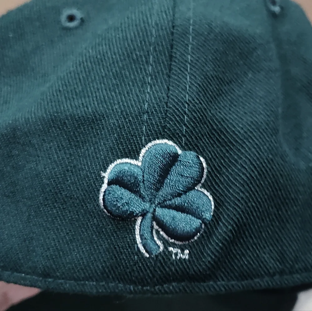 Notre Dame Fighting Irish Zephyr Kelly Green Fitted Hat Cap Size 7 1/4